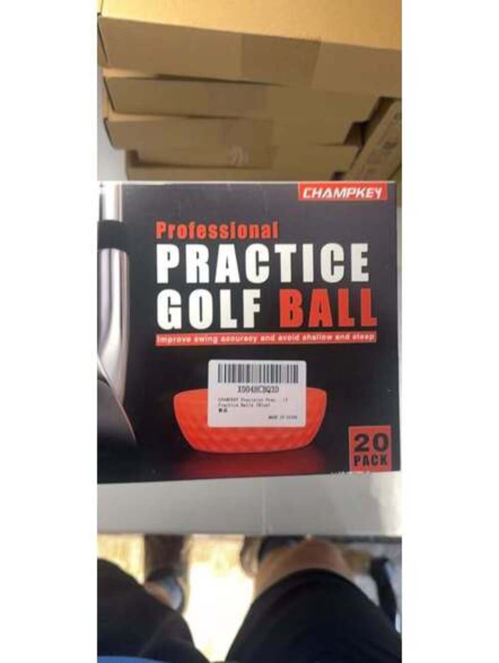 CHAMPKEY Practice Golf Balls 20 Pack
